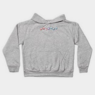 D&D Dice Bisexual Pride Kids Hoodie